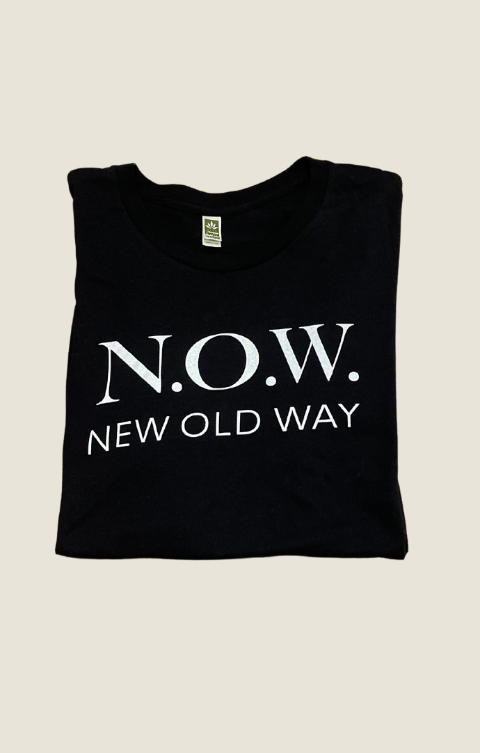 N.O.W. Black Logo T-Shirt