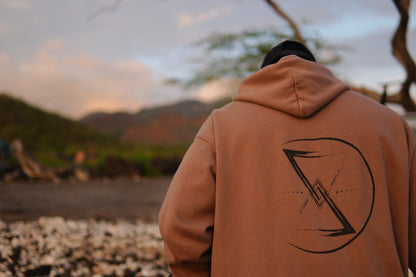 N.O.W. Earth Brown Logo Hoodie