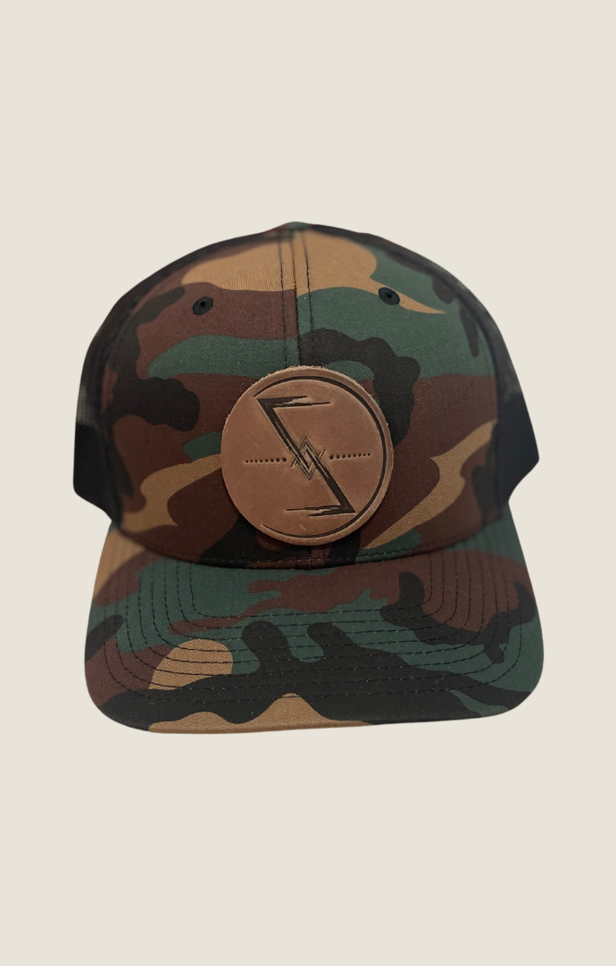 Timeless Wisdom Camo Snap Back Closure Hat